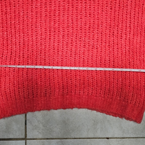 Anthropologie pilcro coral neck crop sweater xs - Picture 7 of 10